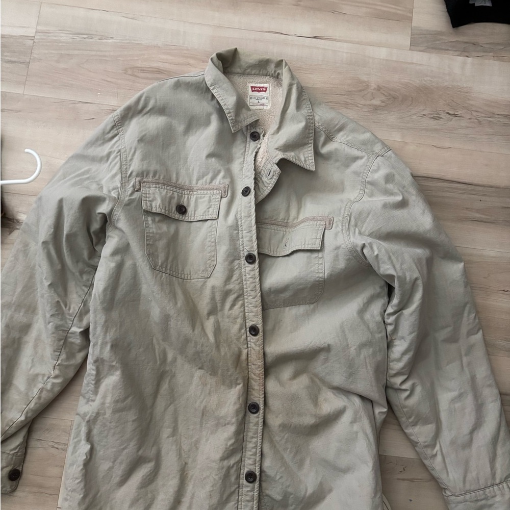 Levi's Light Gray Casual Shirt